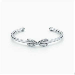 Tiffany & Co. diamond Infinity Cuff bracelet